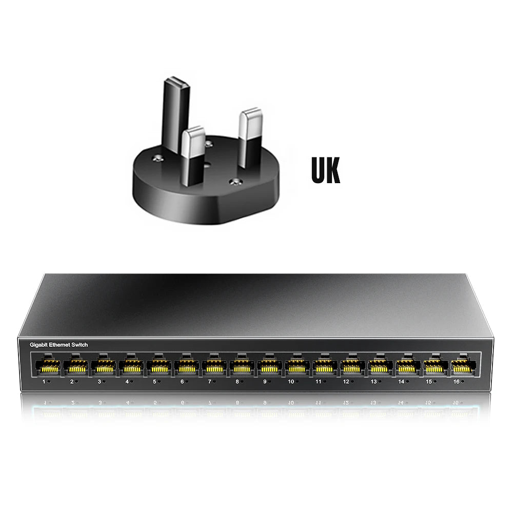 1000Mbps 16-Port Gigabit Smart Network Switch
