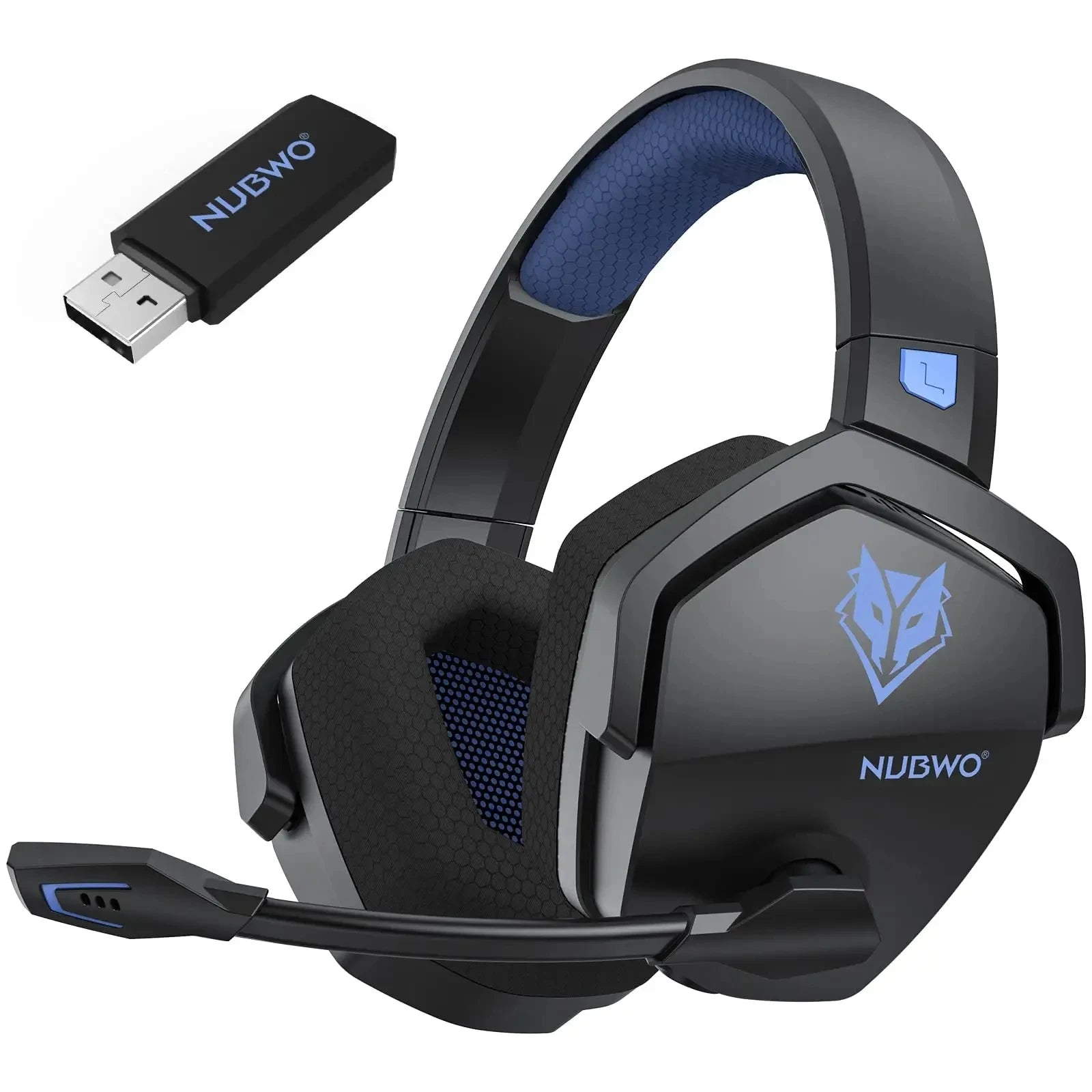 5ms Low Latency Dual Wireless Gaming Headset