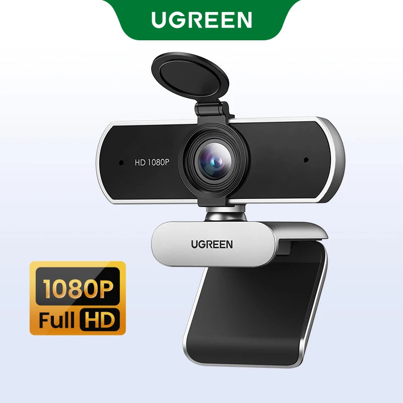 4K FHD Webcam with Dual AI Mics