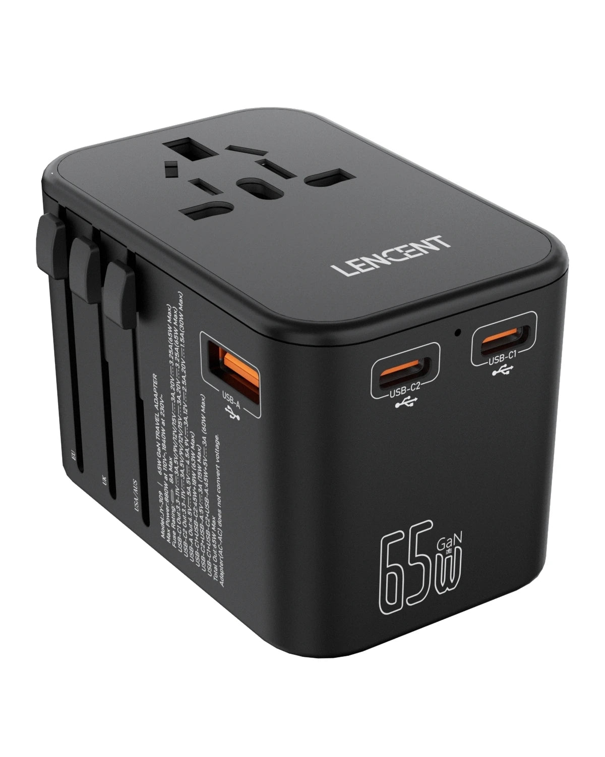 GaN Fast Travel Adapter 100W