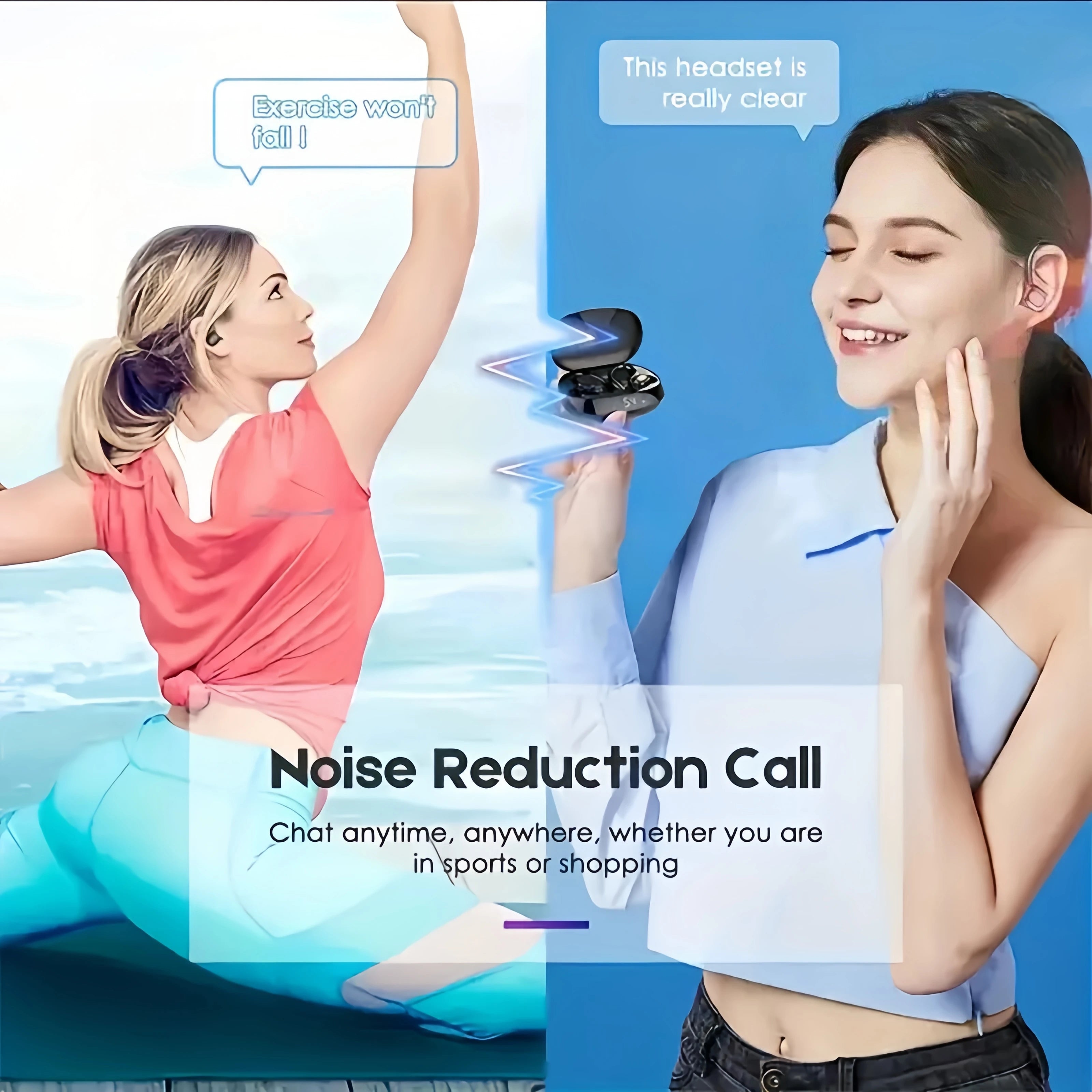 True Wireless Earbuds Black
