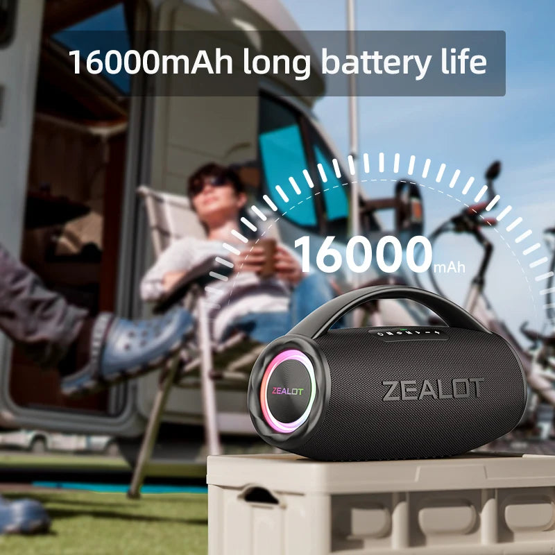 80W Wireless Party Speaker with RGB Lights