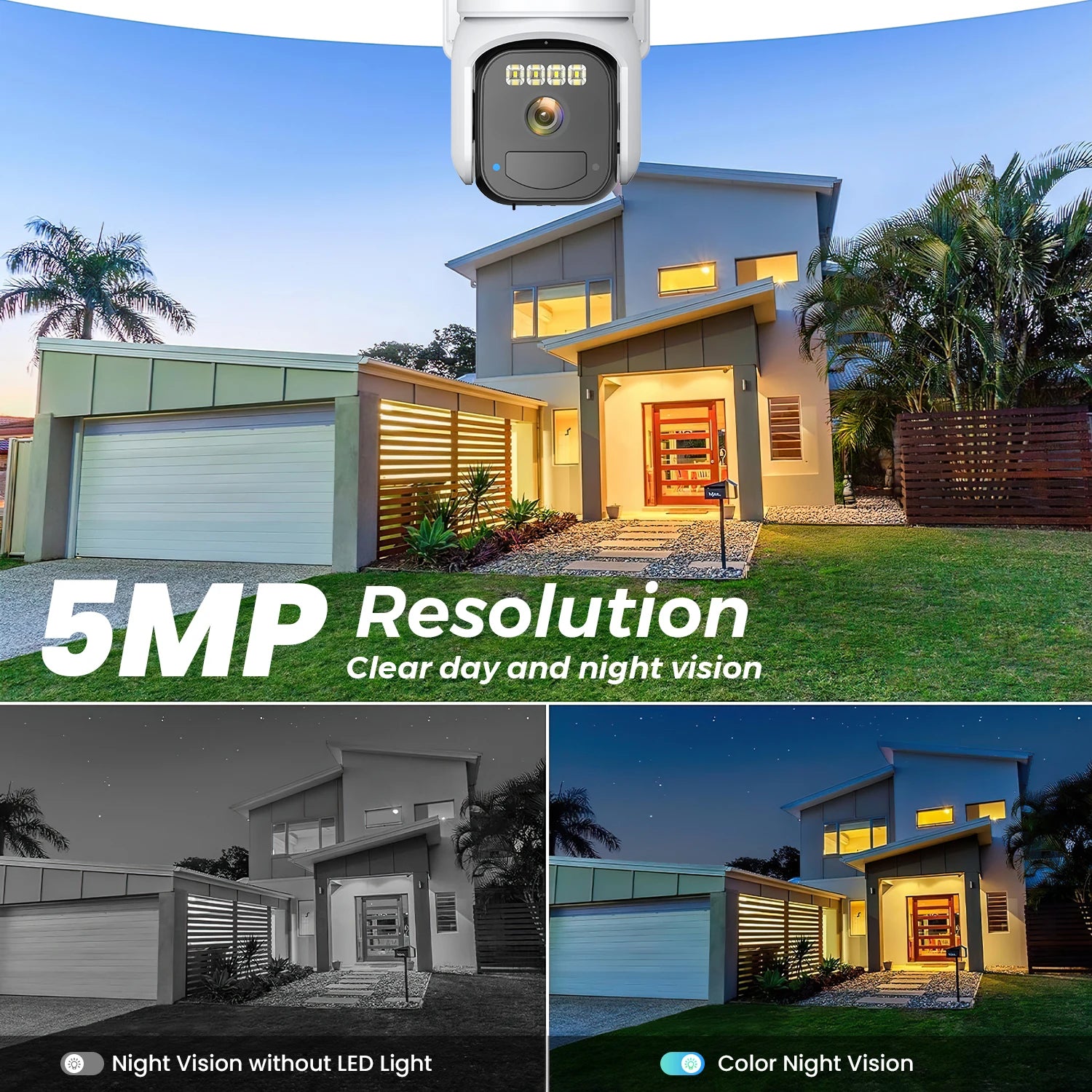 5MP Solar 4G PIR Security Camera