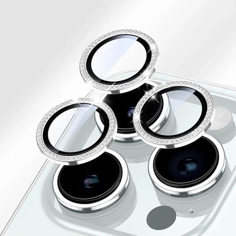 Sparkly Rhinestone Camera Lens Protector iPhone 16