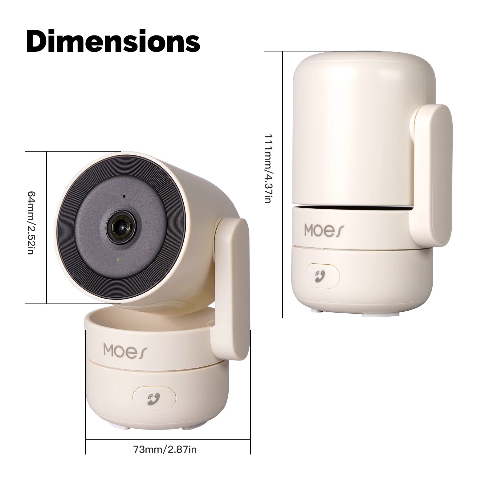4MP Night Vision Pan/Tilt Smart Security Camera