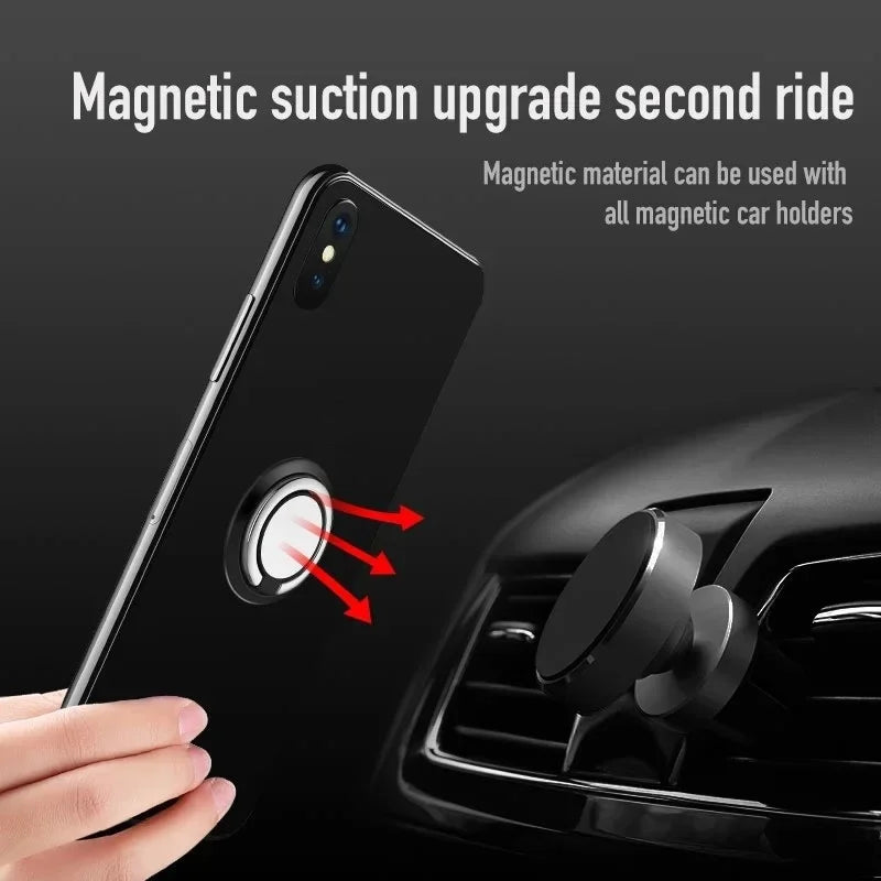 360° Rotating Magnetic Phone Ring