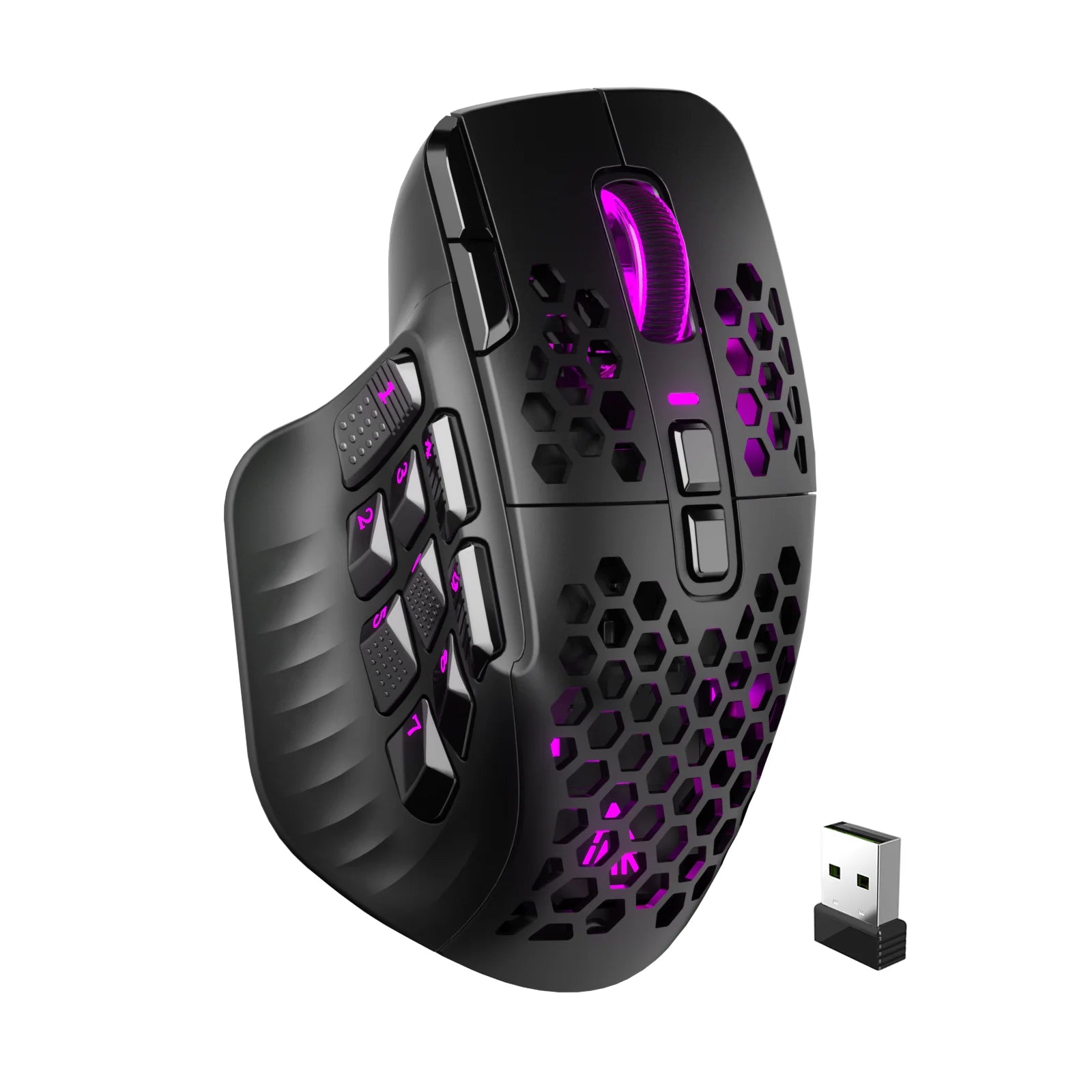 RGB 24000 DPI Programmable MMO Mouse
