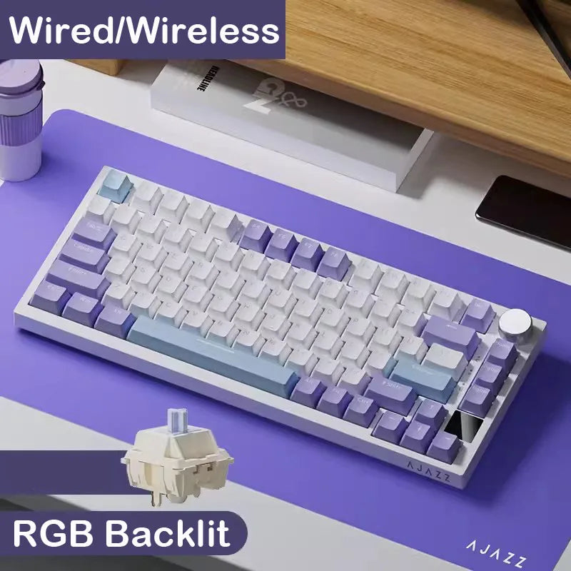 AK820 Pro Compact Tri-Mode RGB Keyboard