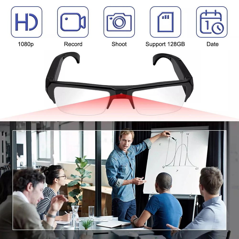 1080P Cycling Camera Glasses