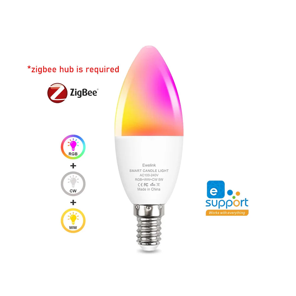 Wi-Fi Smart Candle Bulb