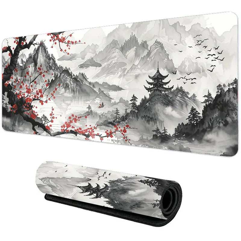 Night Moonlight Large Gaming Mousepad