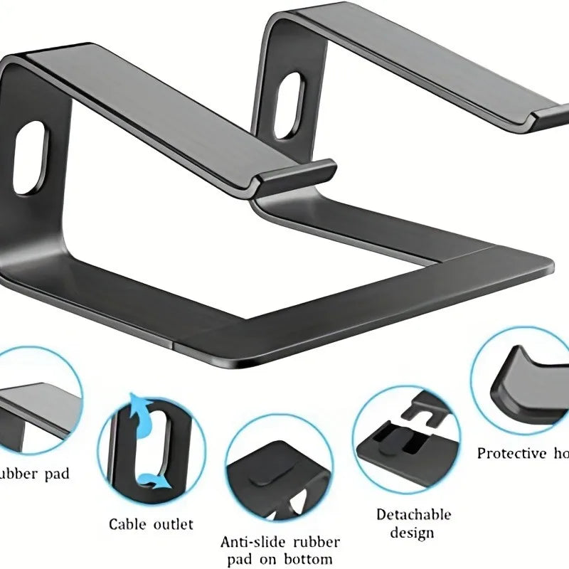 Vertical Adjustable Laptop Stand Holder
