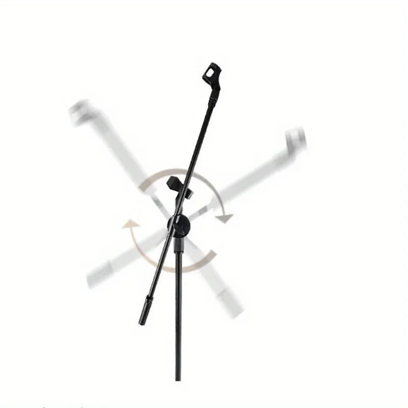 Collapsible Tripod Boom Mic Stand