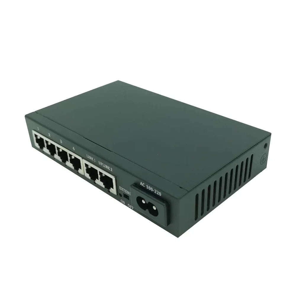 Outdoor 2-SFP PoE Smart Switch 10/100M