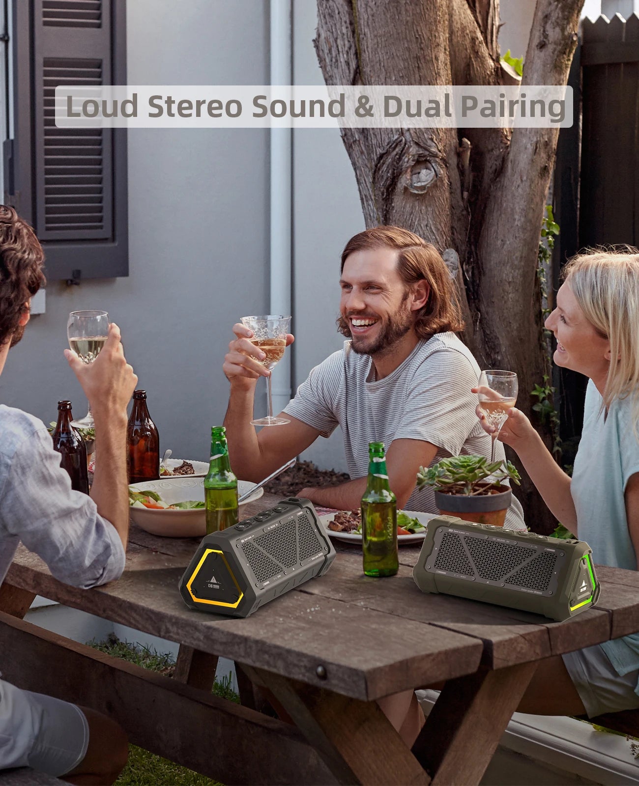 40W RGB Outdoor Bluetooth Speaker