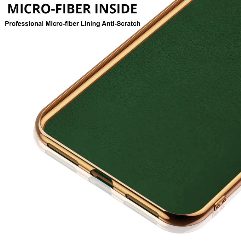 Plating Metal Ring Holder Phone Case Samsung A54 A55 5G