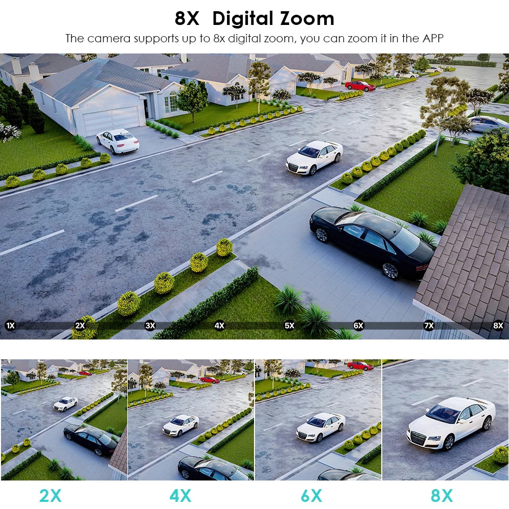 4K WiFi Auto-Tracking Surveillance Camera