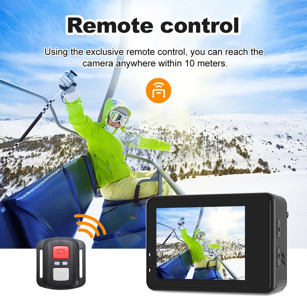 5K 4K60FPS Waterproof Action Camera