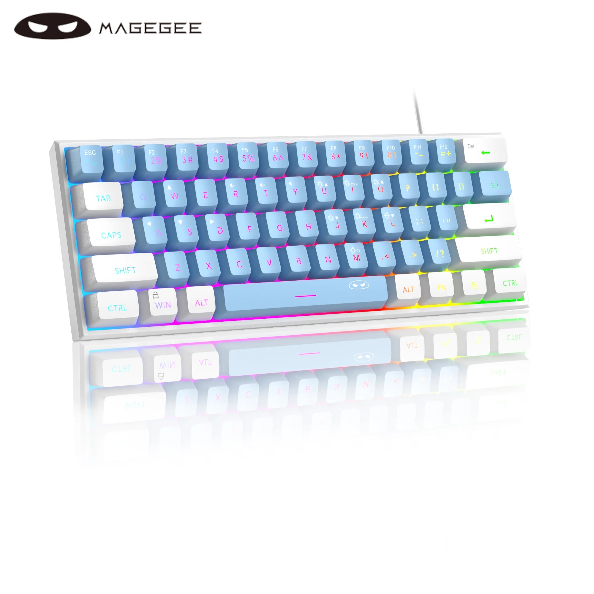 Mini 60% RGB Gaming Keyboard