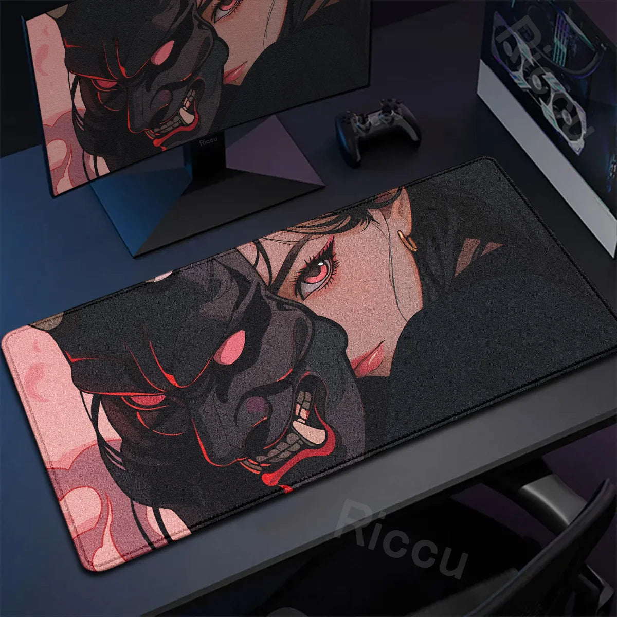 Large 40x90cm Japan-Themed Mousepad