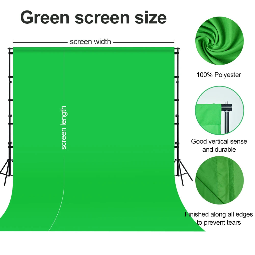 Multi-Color Chroma Key Studio Backdrop