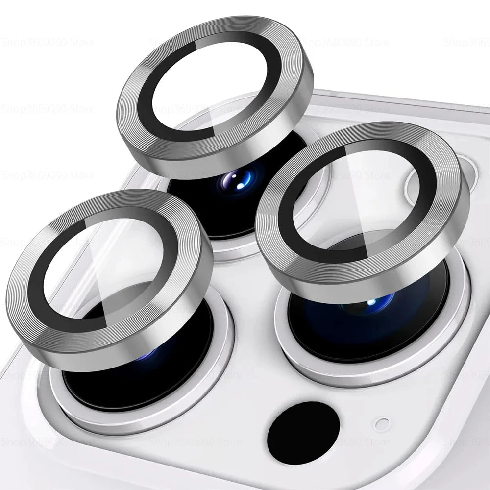 2-3Pcs Tempered Glass Camera Cover iPhone 16