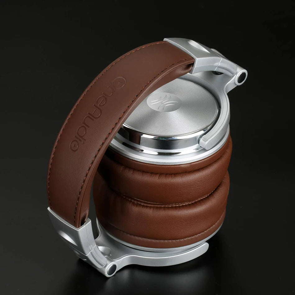 Professional HiFi Monitor Headset Brown