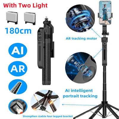 AI Tracking Gimbal Stabilizer Tripod