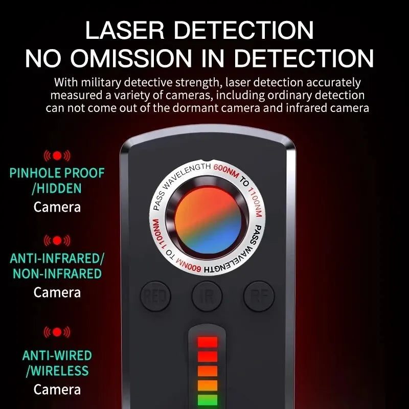 Hidden Camera & Spy Signal Detector