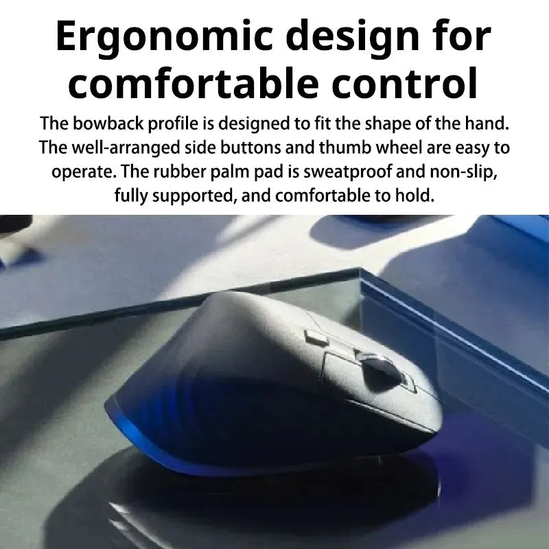 3S Wireless Ergonomic Productivity Mouse