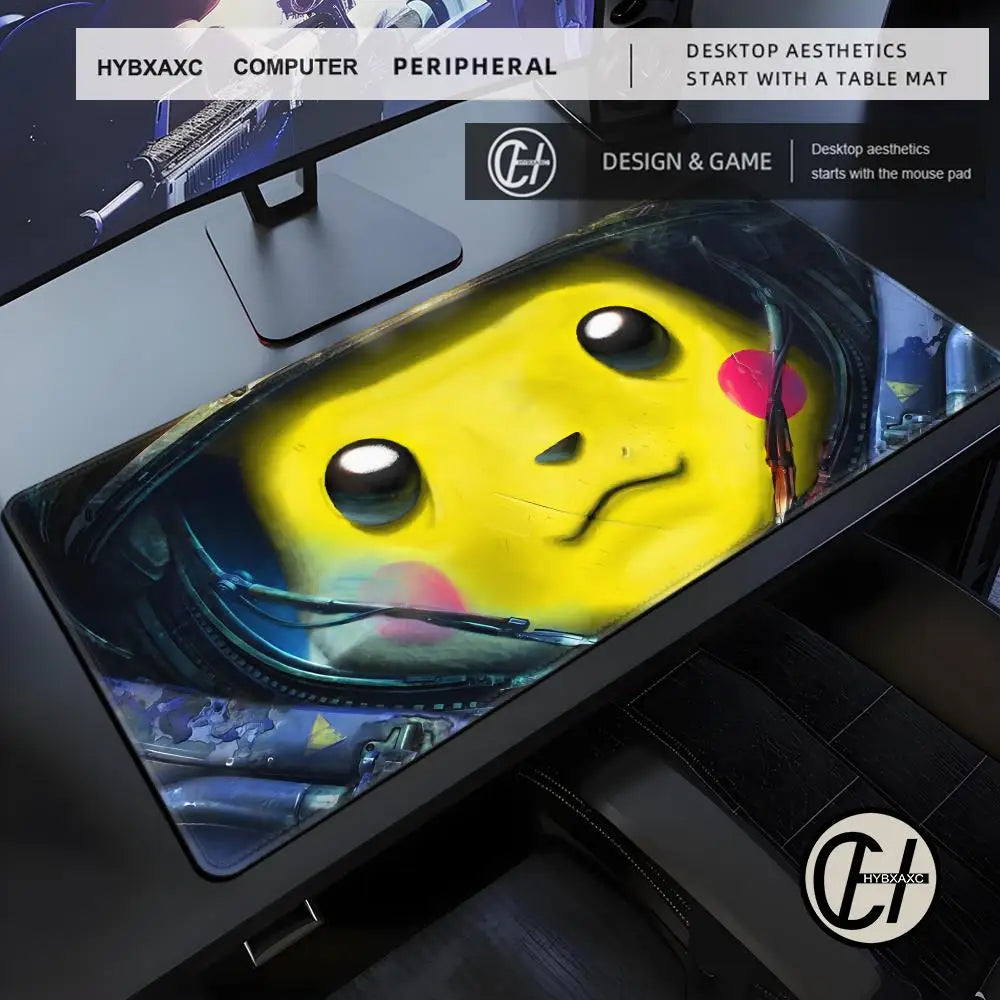 Pikachu Gaming Mousepad 900x400