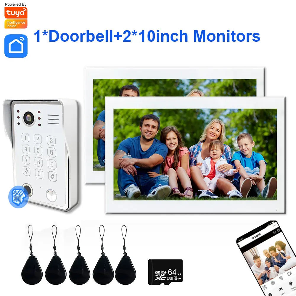 5-in-1 Smart WiFi Video Doorbell