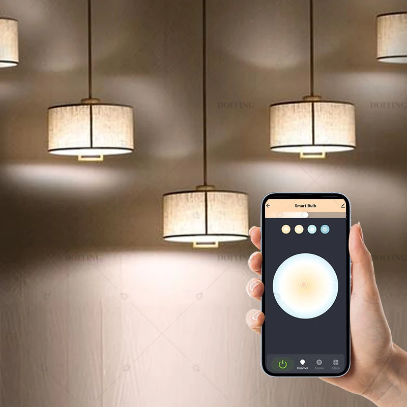 Wi-Fi Dimmable E27 Smart Bulb