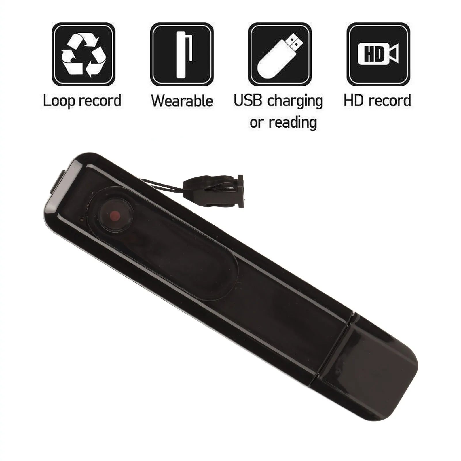 30fps Mini 1080P Body Camera
