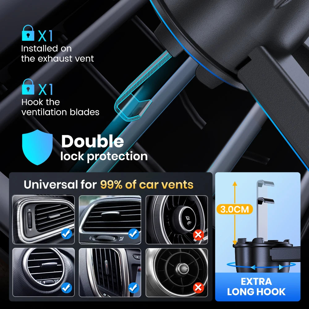 Gravity Auto Car Vent Phone Holder
