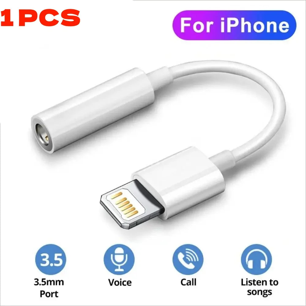 iPhone Lightning to 3.5mm Audio Adapter