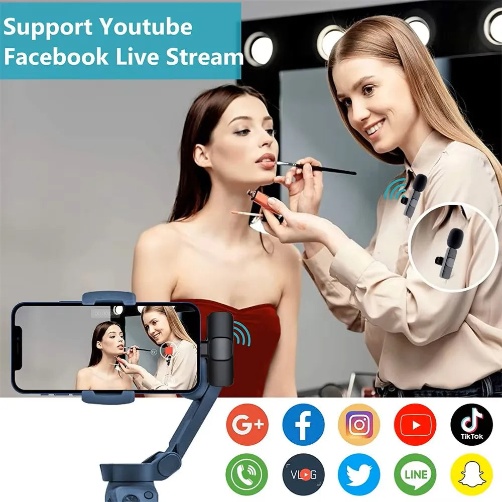 Mini Wireless Broadcast Recording Mic