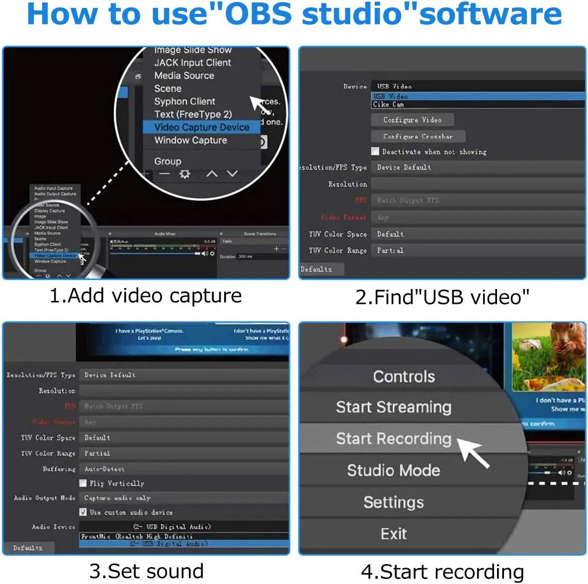 1080P Streaming Recorder for Gaming