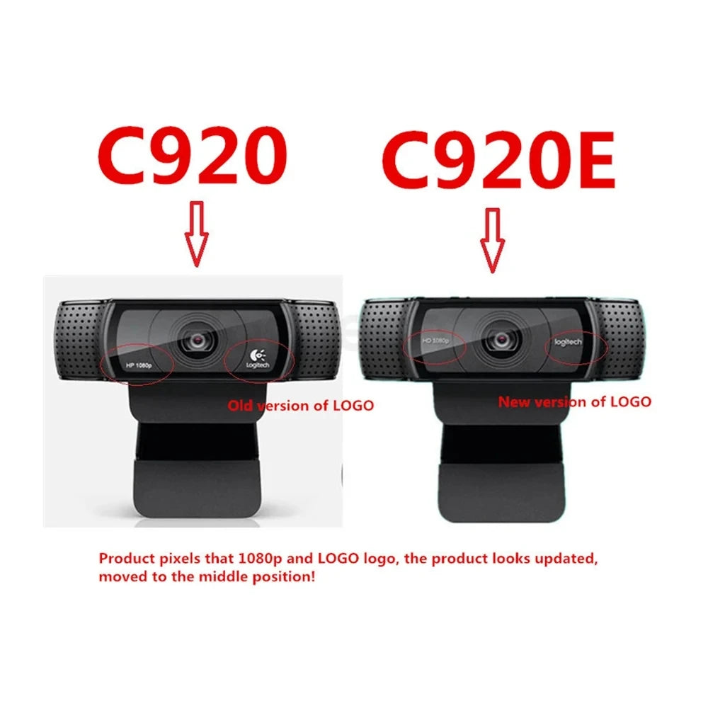 HD 1080P Webcam with Autofocus Mic