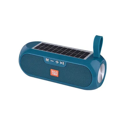 Solar-Powered Portable Bluetooth Speaker