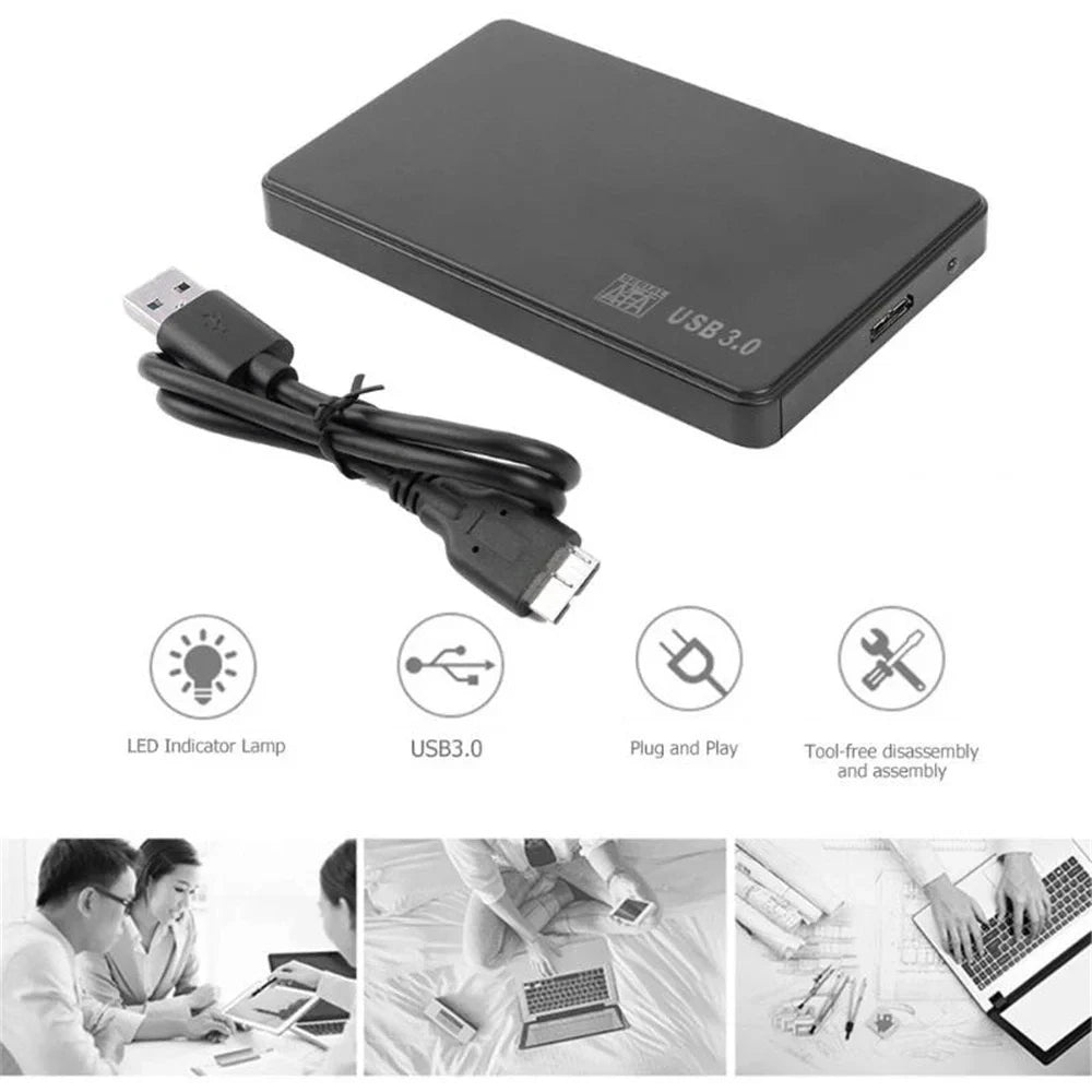 2.5” SATA USB 3.0 Hard Drive Enclosure