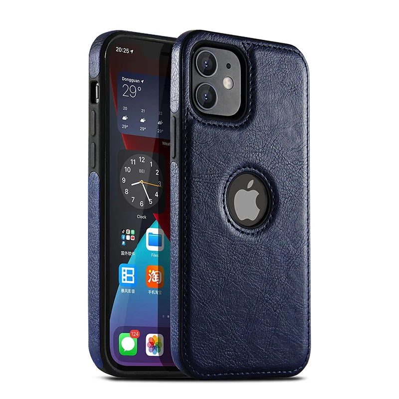 High-Quality PU Leather iPhone Case