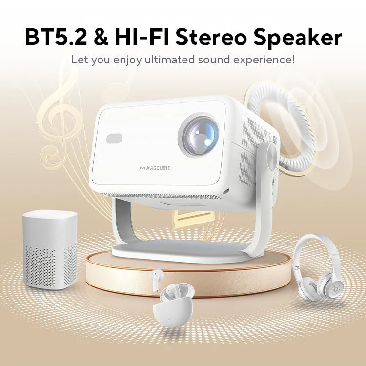 Native 1080P Outdoor WiFi6 Projector