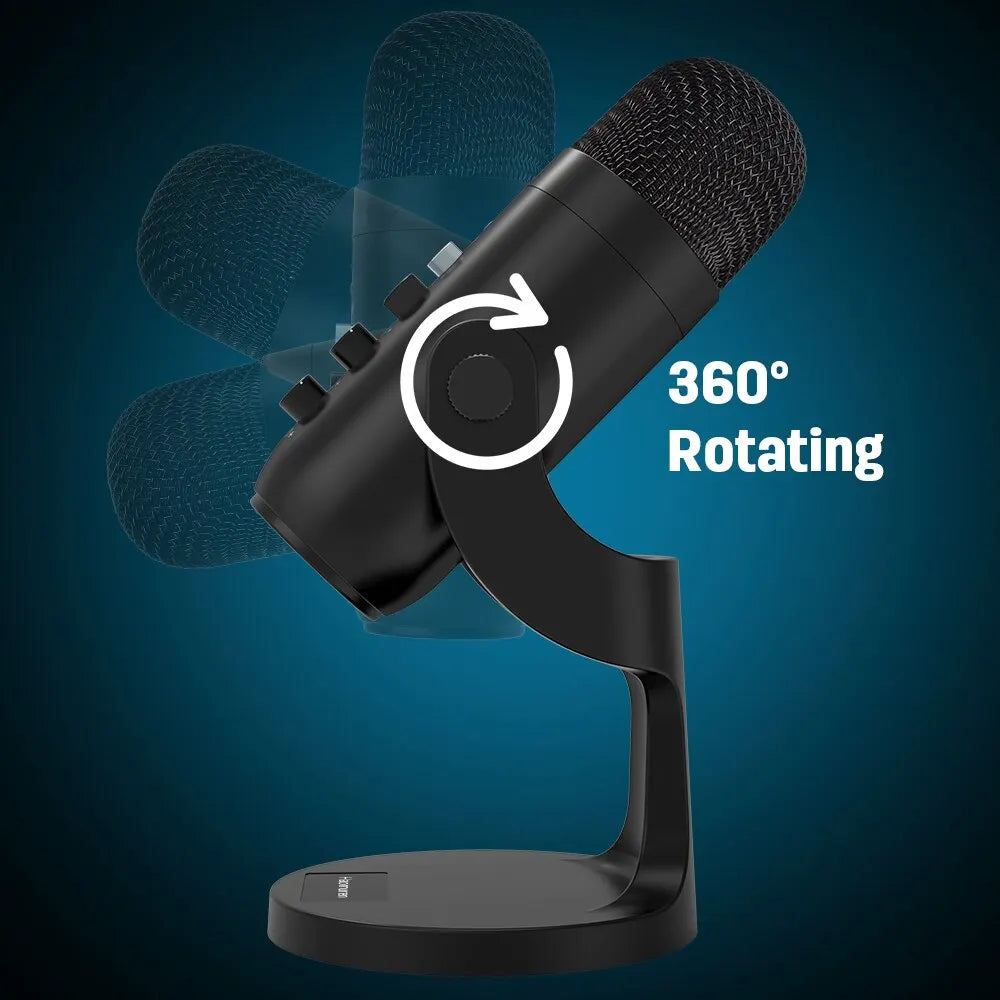 USB Condenser Microphone for PC & Mac