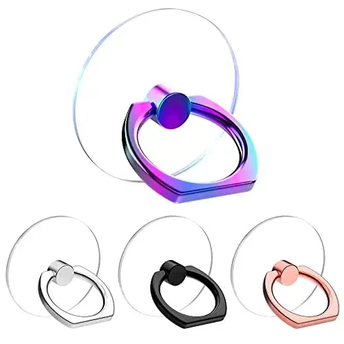 Transparent 360° Phone Ring Kickstand