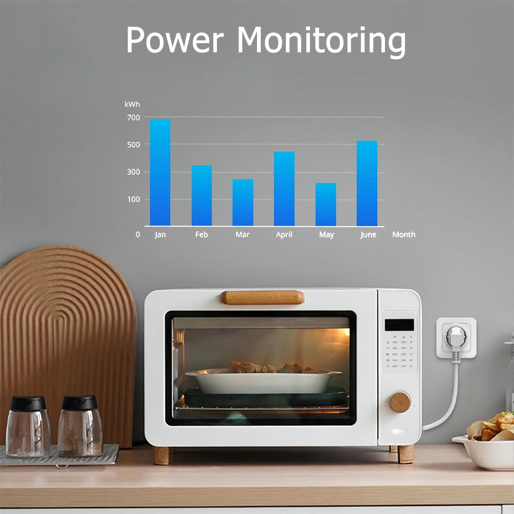 20A Wi-Fi Smart Plug with Power Monitor