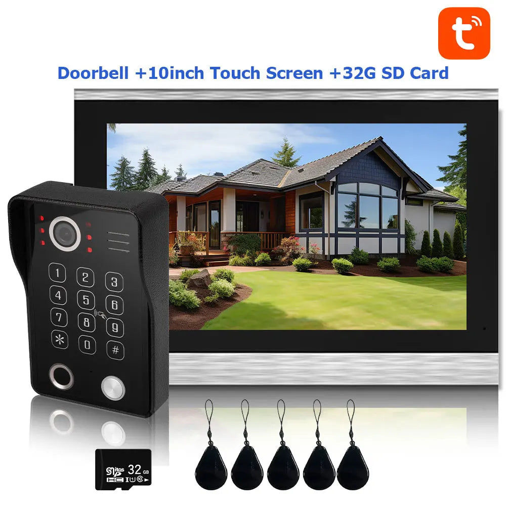 5-in-1 Smart WiFi Video Doorbell