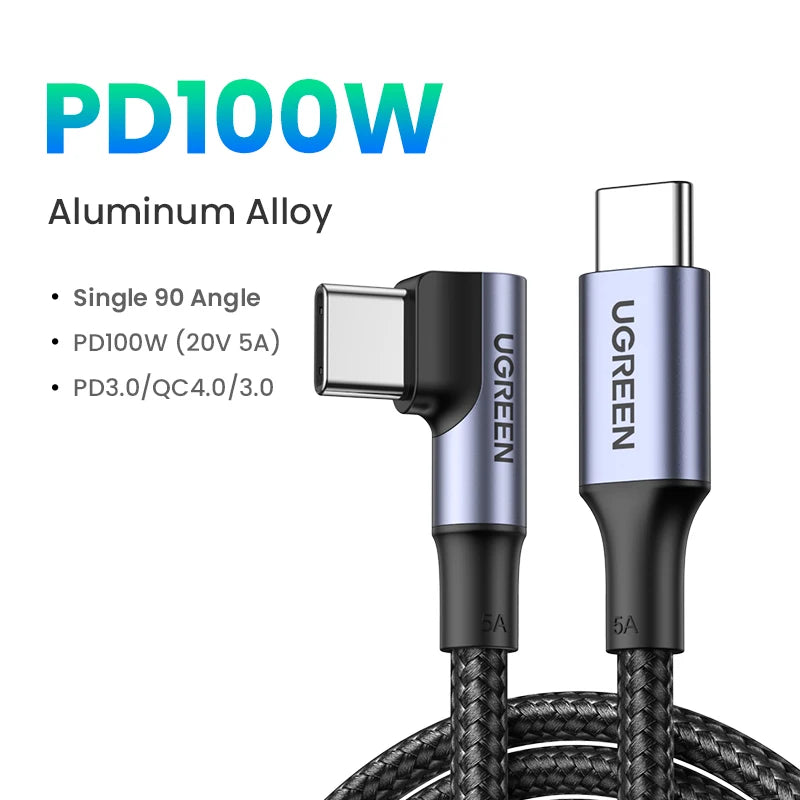 100W Fast Charging USB-C Cable