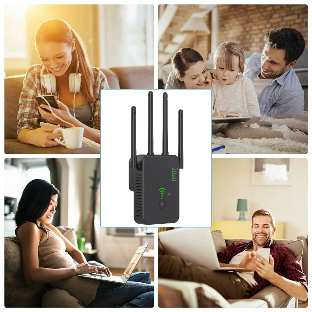1200Mbps Gigabit WiFi Extender