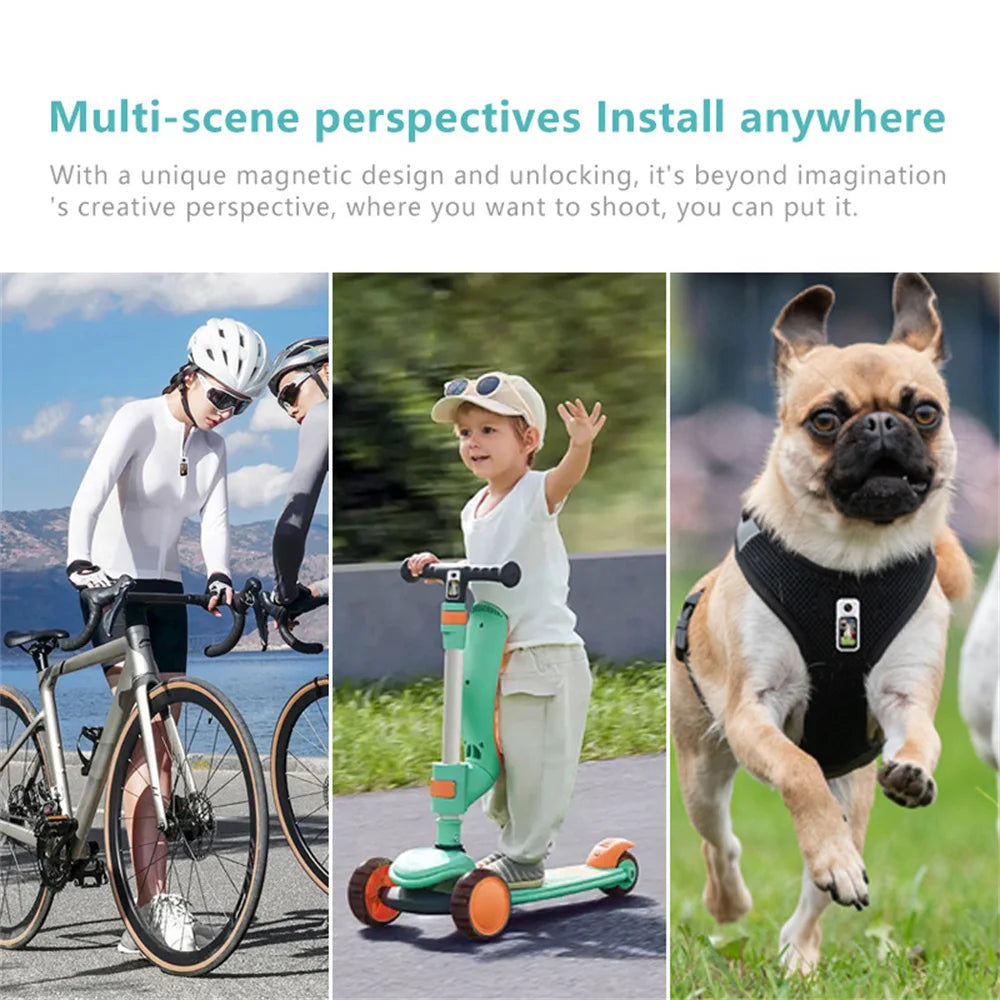 Mini 2.7K Thumb Action Camera